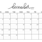 December 2024 Calendars   50 Free Printables | Printabulls For Daily Calendar Printable December 2024