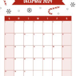 December 2024 Calendars   50 Free Printables | Printabulls Intended For December 2024 Calendar Printable Vertical