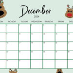 December 2024 Calendars   50 Free Printables | Printabulls With Regard To Cute Printable December 2024 Calendar Large Print