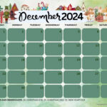 December 2024 Calendars (52 Free Pdf Printables) In December 2024 Calendar Printable Landscape