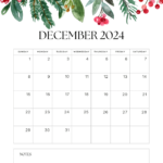 December 2024 Calendars | Entheosweb Intended For A4 December 2024 Calendar Printable