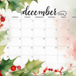 December 2024 Calendars | Entheosweb Pertaining To December 2024 Color Coded Calendar Pages Printable