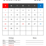 December 2024 Printable Calendar Waterproof Monthly Calendar In 2024 December Printable Calendar Waterproof