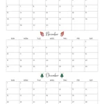 Free 3 Month Calendars 2024 In August December 2024 Printable Calendar