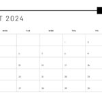 Free Printable August 2024 Calendar Templates | Canva Within Agusut December 2024 And 2024 Monthly Calendar Printable