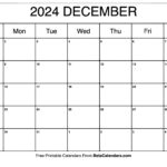 Free Printable December 2024 Calendar With Regard To Beta Calendars December 2024 Calendar Printable