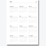 Freebie   All Sizes   2024 Glance   Aelyzecreates Within December 2024 Calendar Printable A6 Free