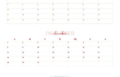 November December 2024 Calendars – 28 Printables | Printabulls within November December 2024 – January 2025 Calendar Printable