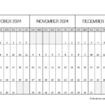 October To December 2024 Calendar (Q4)   Calendarkart Pertaining To Calendar October November December 2024 Printable