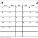 Printable July 2024 Calendar Templates With Holidays Within Printable Calendar July 2024 To December 2024