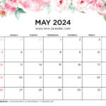 Printable May 2024 Calendar Templates With Holidays Intended For 2024 May December Calendar Printable