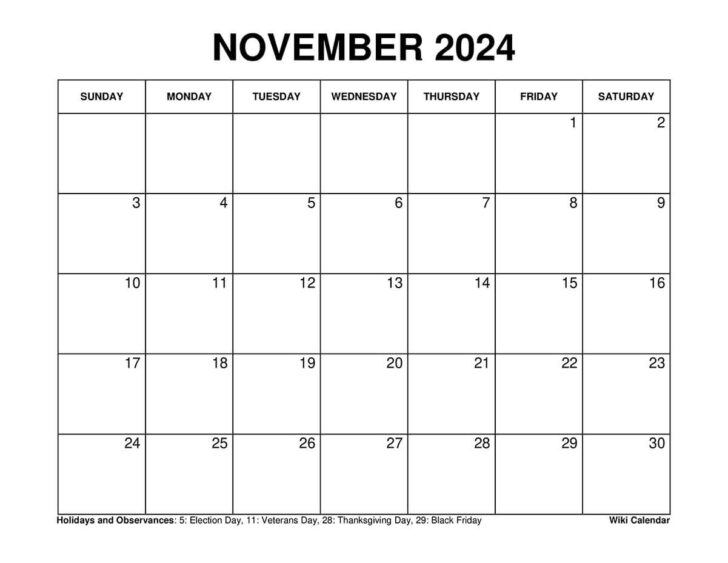 2 Month Printable Calendar For November December 2024