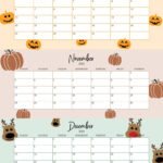 Three Month/Quarterly Calendars   36 Free Calendars | Printabulls Throughout 3 Month Printable Calendar October November December 2024