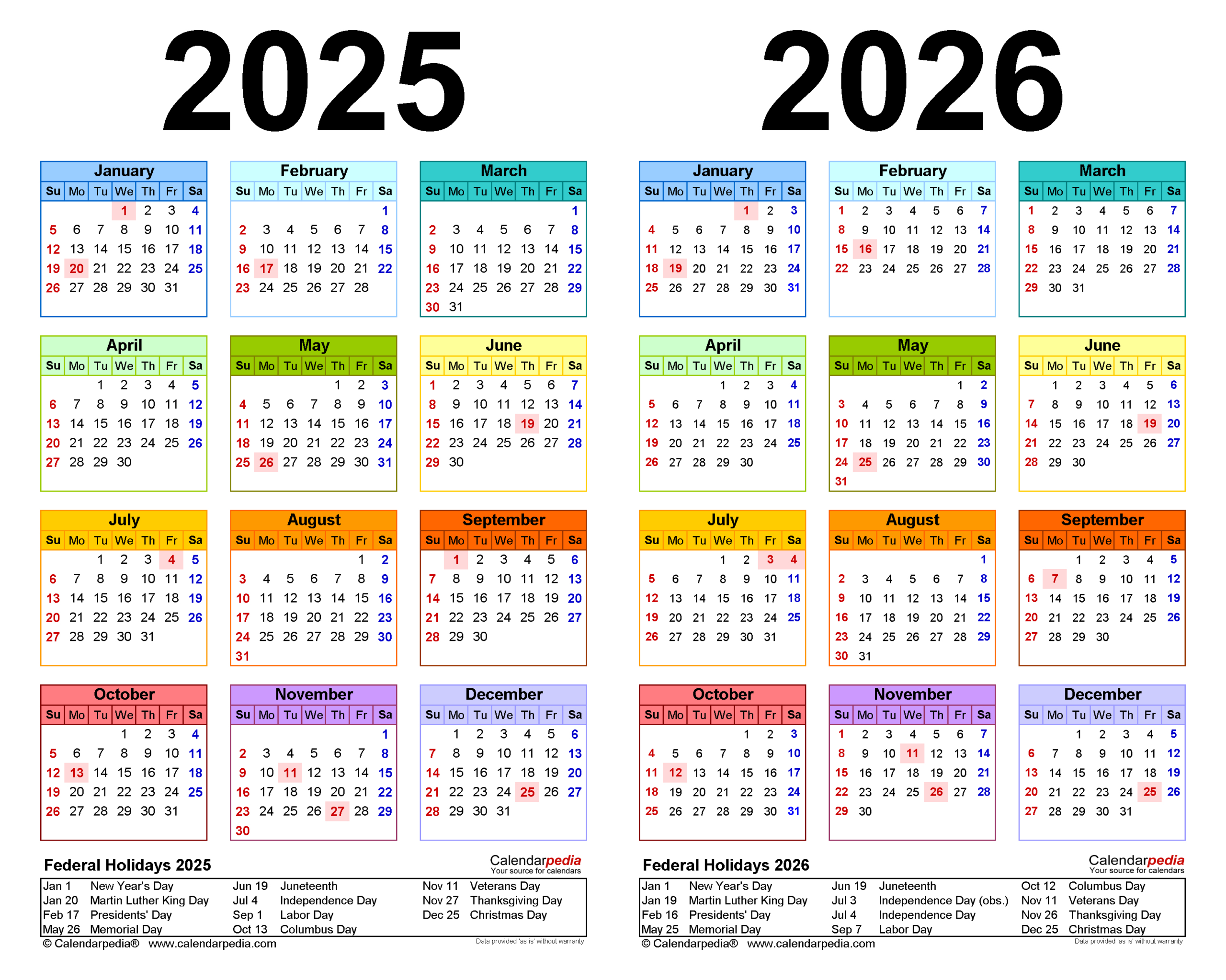 2025-2026 Two Year Calendar - Free Printable Pdf Templates pertaining to 2025 2026 Calendar Printable