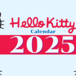 2025   Calendar   Hello Kitty   Template  Kjc.creativedesigns Inside Hello Kitty January 2025 Calendar Printable