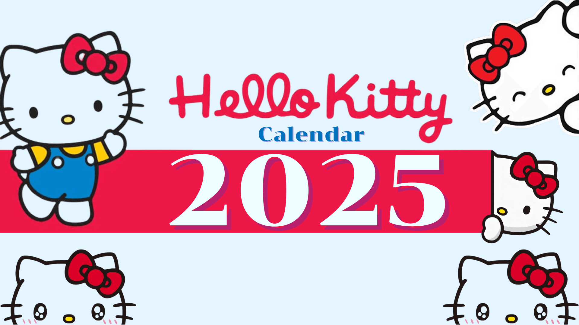 2025 - Calendar - Hello Kitty - Template -Kjc.creativedesigns inside Hello Kitty January 2025 Calendar Printable