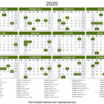 2025 Calendar   Printable Calendar 2025 With Holidays For Printable Calendar 2025 With Holidays