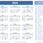 2025 Calendar Templates And Images Regarding 2025 Calendar With Religious Holidays Printable