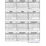 2025 Calendar   Yearly   Monthly   Free   Printable   Template In 2025 Attendance Calendar Free Printable