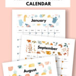 2025 Monthly Calendar Printable — Gathering Beauty For 2025 Printable Calendar Monthly