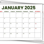 2025 Printable Calendars (56 Free Pdf Printables) For Free 2025 Calendar Printable