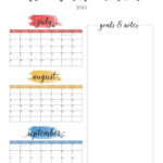 2025 Three Month/Quarterly Calendars   36 Free Cals | Printabulls For Printable 3 Month Calendar 2025