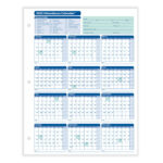 2025 Yearly Employee Attendance Calendar | Yearly Calendar | Hrdirect For 2025 Employee Attendance Calendar Printable