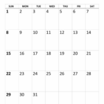 40+ Printable January 2025 Calendars | Free Pdf   Calendarkart Inside January 2025 Calendar Printable Wiki