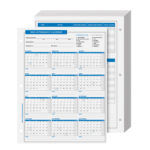 Attendance Calendar Year Of 2025   Bulk And Wholesale   Fine Cardstock For Free 2025 Employee Attendance Calendar