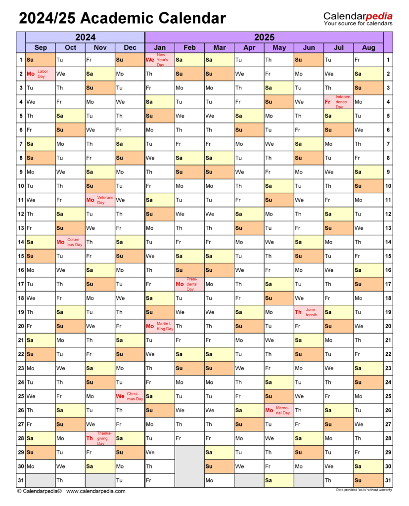 Atu Academic Calendar 202425 - College Semester Calendar in Mizzou Spring 2025 Calendar Printable