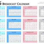 Broadcast Calendar 2025 – Free Downloads – Customizable Throughout 2025 Broadcast Calendar Printable