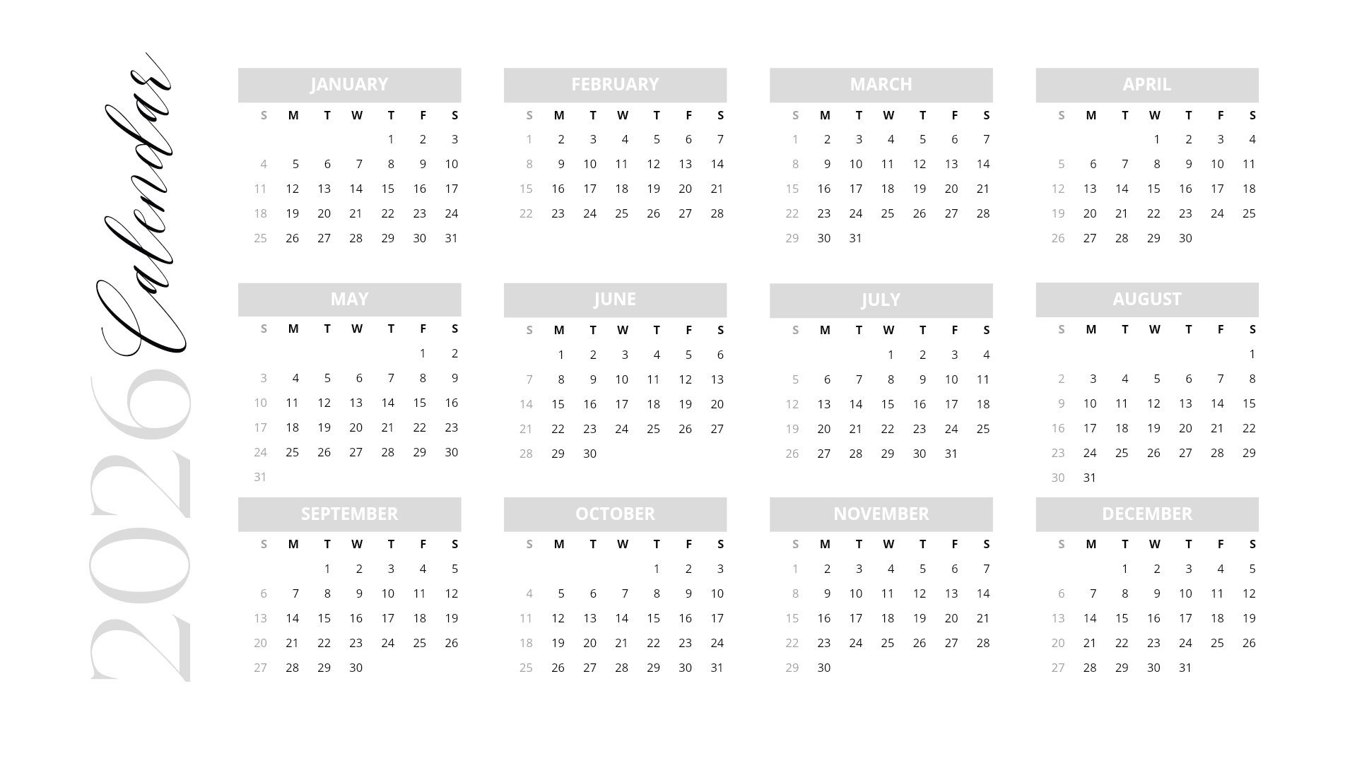 Calendar 2025 And 2026Jalyndigitals - Raket.ph in 2025-2026 Attendance Calendar