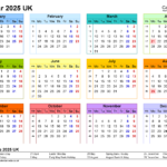 Calendar 2025 (Uk)   Free Printable Microsoft Word Templates Within Printable Editable Calendar 2025