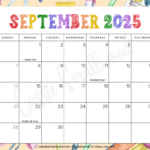 Cute 2025 Free Printable Monthly Calendars   Cassie Smallwood Throughout Google Calendar 2025 With Holidays Printable