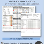 Employee Attendance Calendar 2024 2025 2026 And Beyond Vacation With Regard To 2025 2026 Attendance Calendar