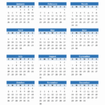 Free 2025 Year Calendar In Pdf, Word, And Excel For Printable 2025 Calendar