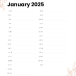 Free January 2025 Daily Planner Template   Edit Online & Download Regarding January 2025 Daily Planner Printable