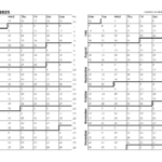 Free Printable Calendars And Planners 2025, 2026 And 2027 Intended For 2025 Planner Calendar Printable