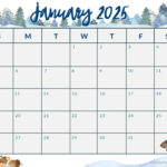 January 2025 Calendar (52 Free Pdf Printables) Within January Printable Calendar 2025 Free