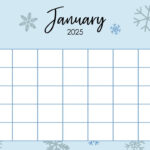 January 2025 Calendars   107 Free Printables | Printabulls Inside Free Printable 2025 January Calendar