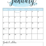 January 2025 Calendars   107 Free Printables | Printabulls Throughout January 2025 Calendar Printable Cute