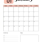 January 2025 Calendars   Free Printable & Fillable Pertaining To January 2025 Daily Planner Printable