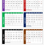 January To June 2025 Calendar Printable Pdf | Si Months Calendar For January To June 2025 Calendar Printable