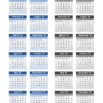 Monitor Calendar Strip Template Intended For Strip Calendar 2025 Printable