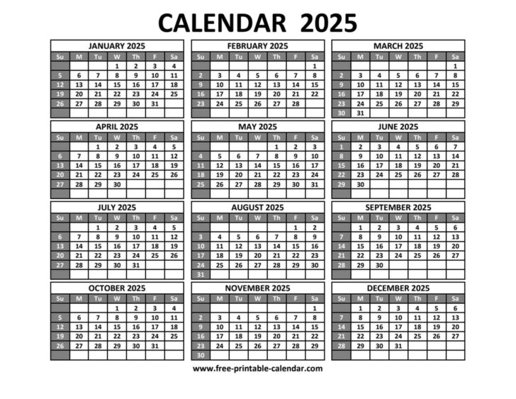 Www.free-Printable-Calendar.com 2025