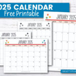 Printable 2025 Calendar To Plan Your Year — Krafty Planner In 2025 Calendar Planner Printable