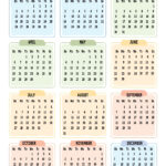 Printable Calendar 2025 One Page With Holidays (Single Page) 2025 For 2025 Printable Calendar