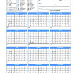 Printable Employee Attendance Calendar Template For 2025 Employee Attendance Calendar Printable Free Download