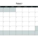 Printable January 2025 Calendars | Free Pdf Downloads Intended For January 2025 Monthly Calendar Printable