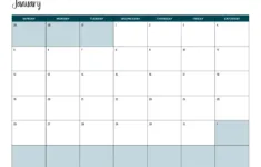 Printable January 2025 Calendars | Free Pdf Downloads pertaining to 2025 Calendar Printable January